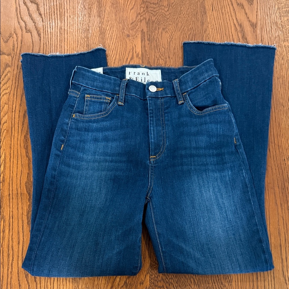 Frank & Eileen Dark Blue Killian Flare Jeans